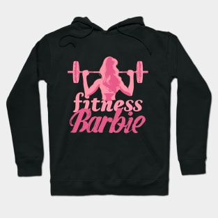 Fitness Barbie  Graphic T-shirt 02 Hoodie